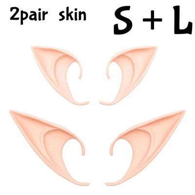Elf Ears Soft Silicone Flexible Fit