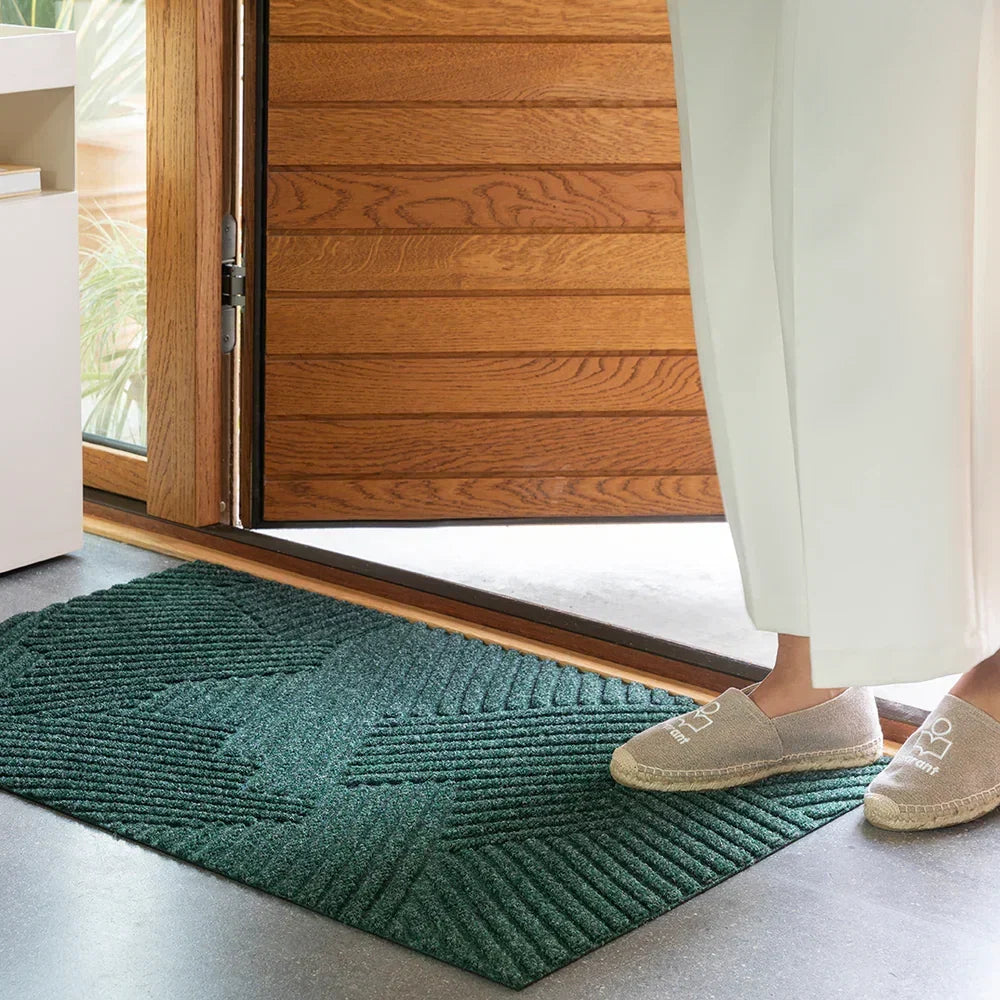 Entrance Doormat Dirt-Trapping & Moisture-Absorbent Non-Slip Backing