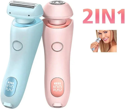 Epilator & Razor 2-in-1 Interchangeable Heads Rechargeable
