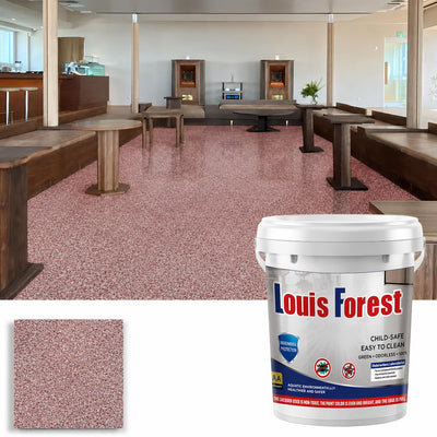 Epoxy Floor Paint Slip-Resistant & Waterproof Glossy Finish