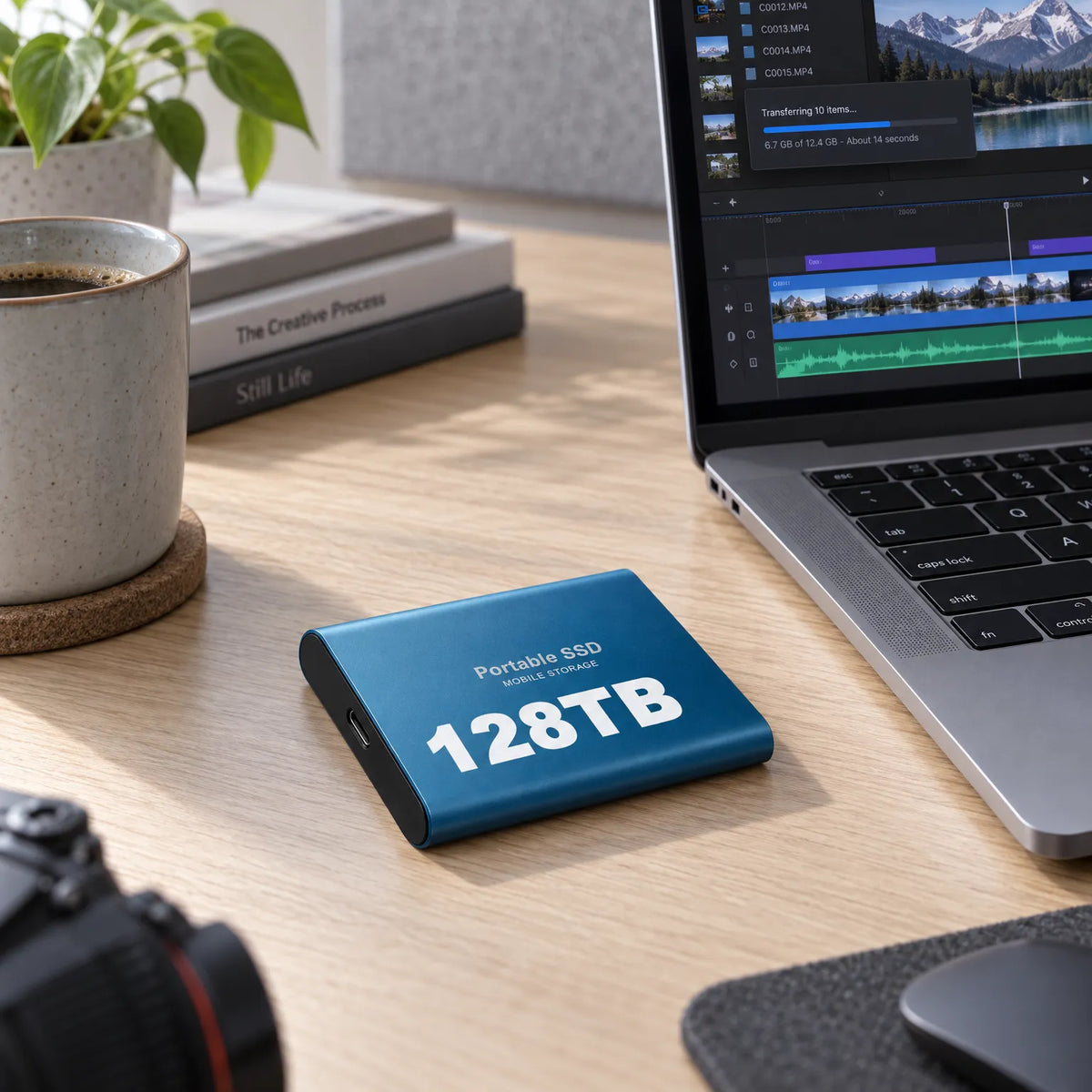 External SSD 128 TB Shock-Resistant 540 MB/s