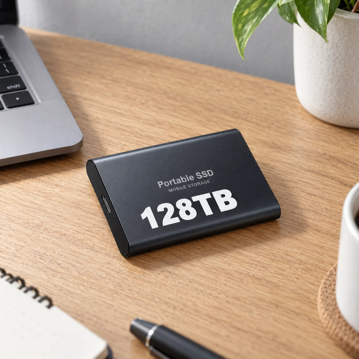 External SSD 128 TB Shock-Resistant 540 MB/s