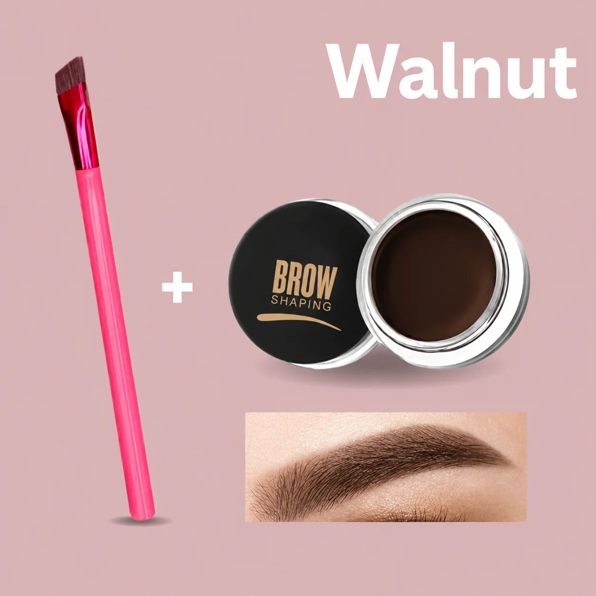 Eyebrow Brush Angled Fine Bristles Microblading Effect