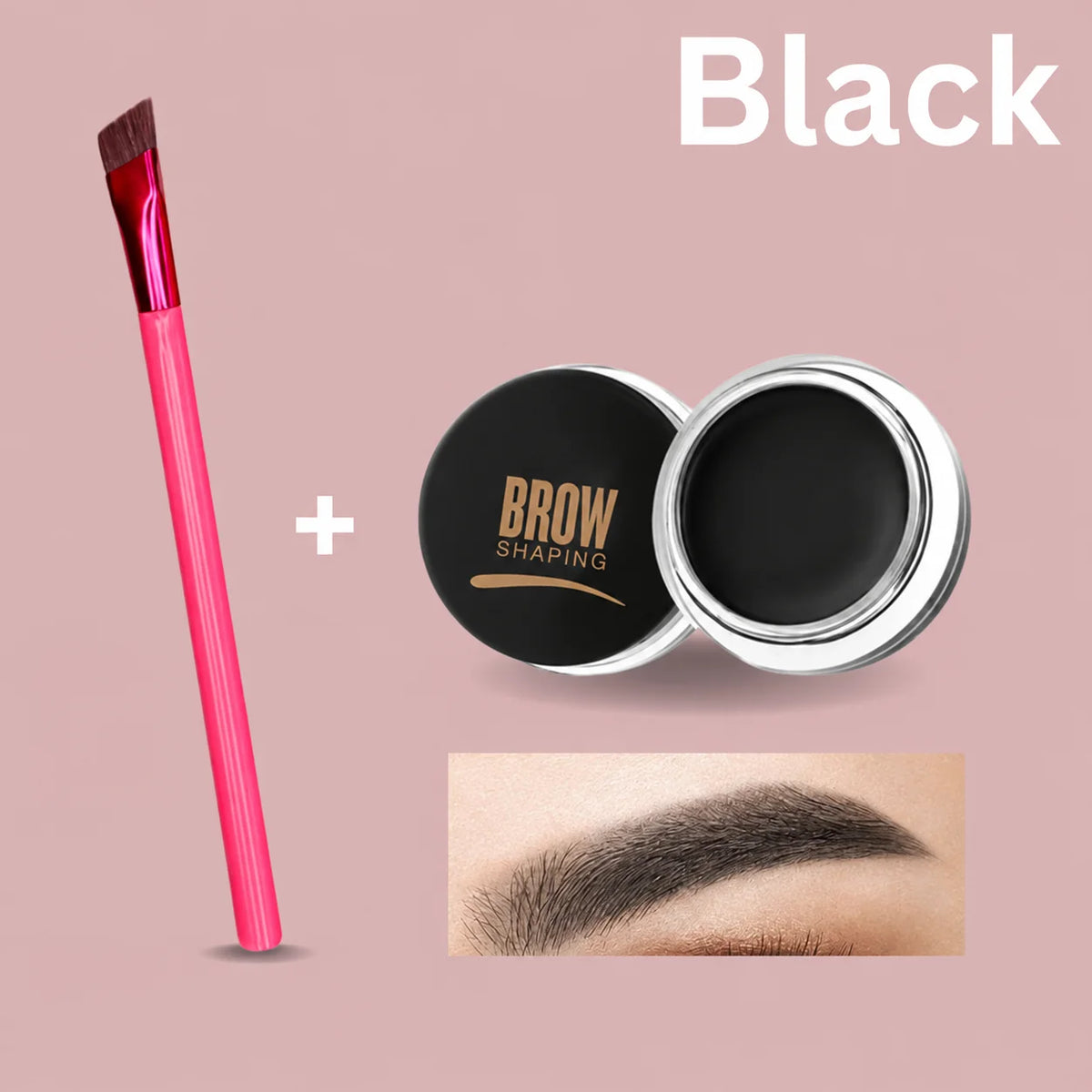 Eyebrow Brush Angled Fine Bristles Microblading Effect