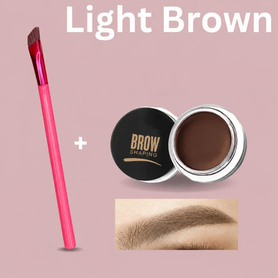 Eyebrow Brush Angled Head & Ultra-Thin Bristles
