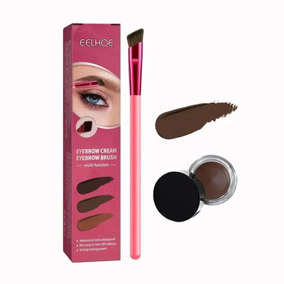 Eyebrow Brush Ultra-Fine Tapered Tip Ergonomic Handle