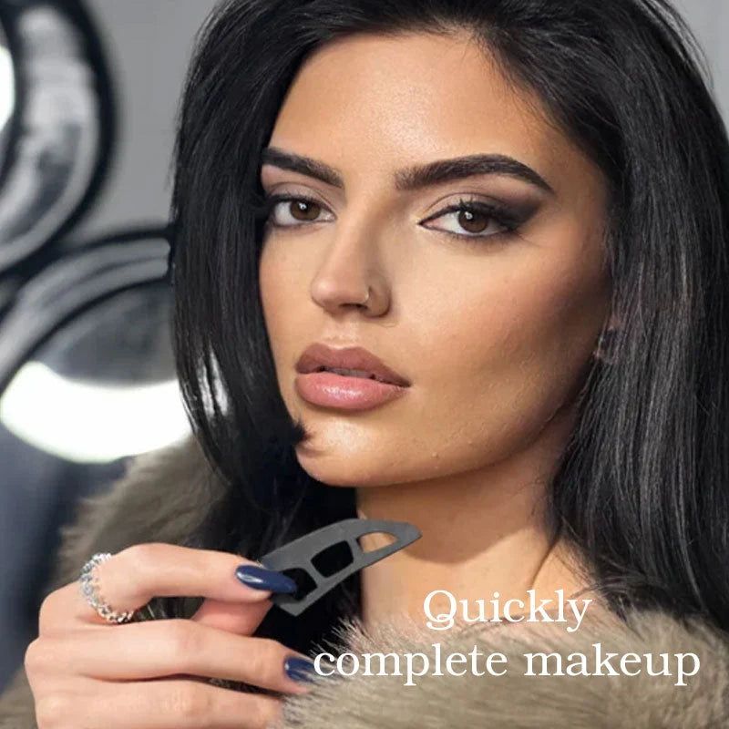 Eyeshadow Stencil Contoured Lash-Line Washable & Reusable