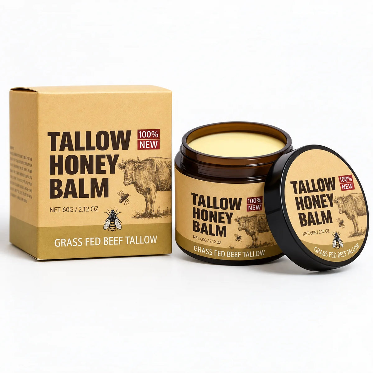 Face & Body Cream Whipped Fast-Absorbing Non-Greasy