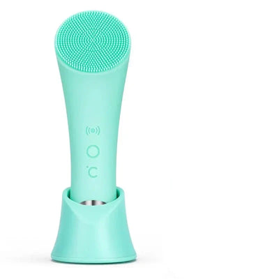 Facial Cleansing Brush Heated Tip & Silicone Bristles