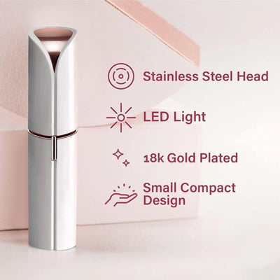 Facial Hair Remover Cordless Rounded Safety Head