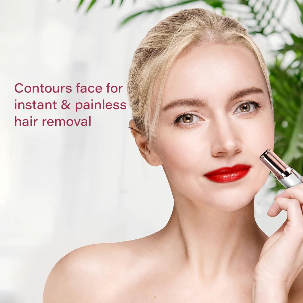 Facial Hair Remover Cordless Rounded Safety Head