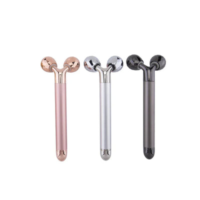Facial Roller 360 Degree Rotation Adjustable Speed Aluminum Handle