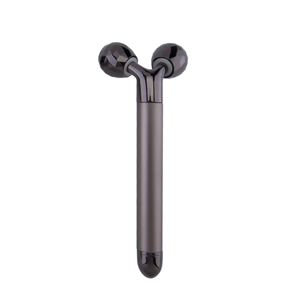 Facial Roller 360 Degree Rotation Adjustable Speed Aluminum Handle