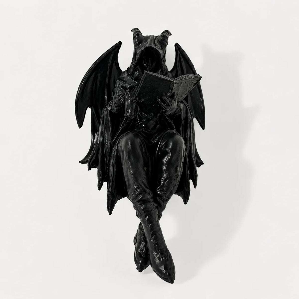 Figurine Gothic Hooded Resin 2.95 Inch