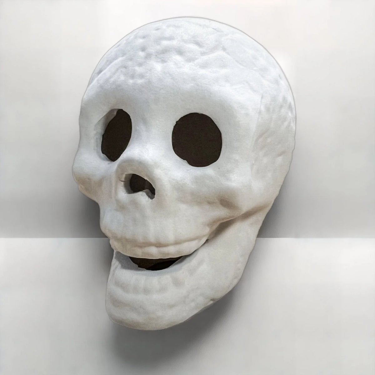 Fire Pit Skull Heat-Resistant Ceramic Hollow Flame Effect