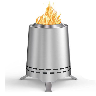 Fire Pit Smokeless Stainless Steel Portable