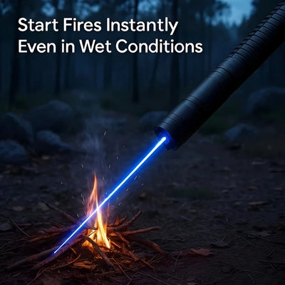 Fire Starter Torch Rechargeable Long-Range Beam Light