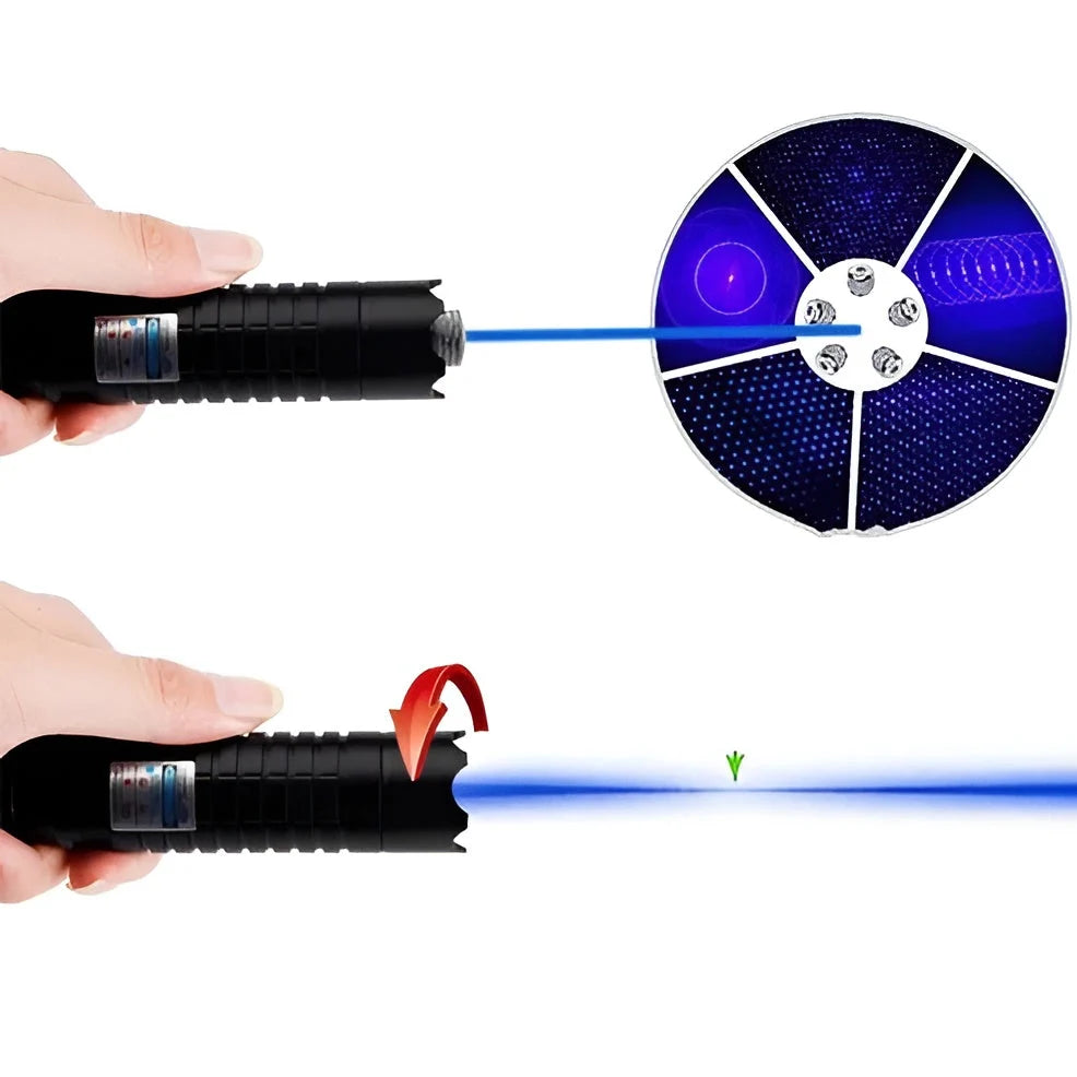 Fire Starter Torch Rechargeable Long-Range Beam Light