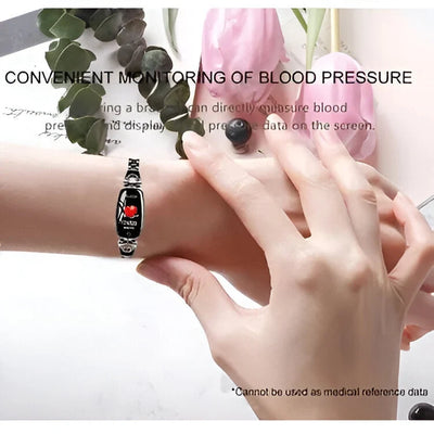 Fitness Bracelet Heart Rate & Color Touchscreen Interchangeable Chains