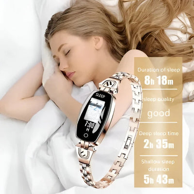 Fitness Bracelet Heart Rate & Color Touchscreen Interchangeable Chains