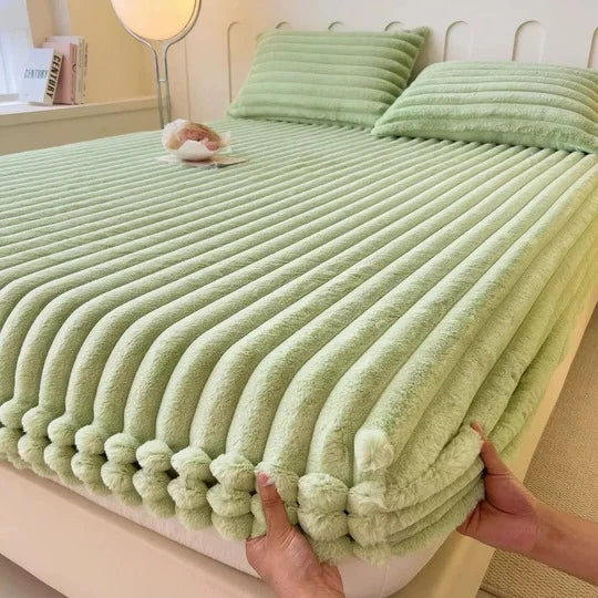 Fitted Bed Sheet Twin Deep Pocket Breathable