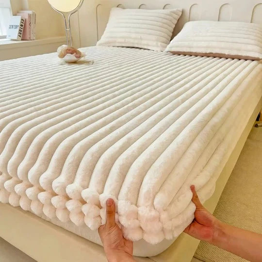 Fitted Bed Sheet Twin Deep Pocket Breathable