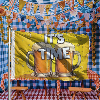 Flag Oktoberfest Beer Mug Motif Weatherproof Polyester