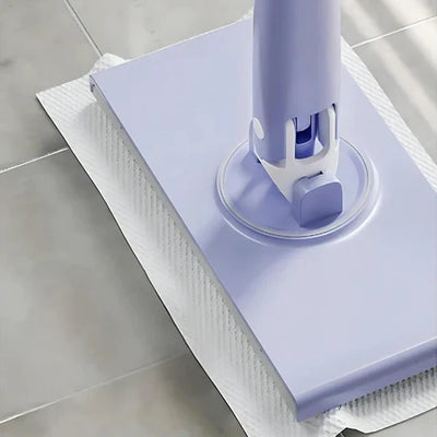 Flat Mop Touchless Pad Release Dry Wet & Reusable Pads