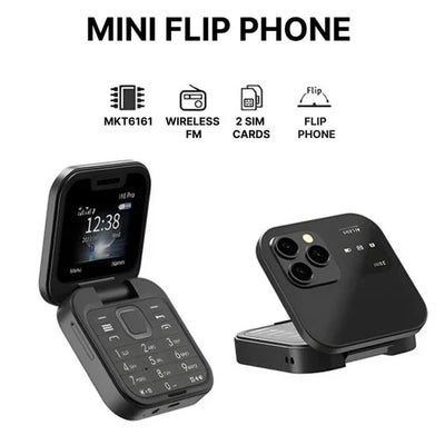 Flip Phone Dual SIM Foldable Design Long Battery Life