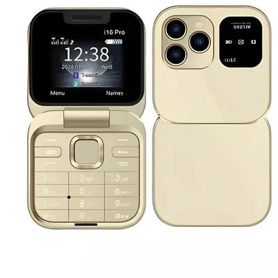 Flip Phone Dual SIM Foldable Design Long Battery Life