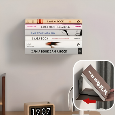 Floating Shelf Invisible Bracket Painted Iron Wall-Mounted