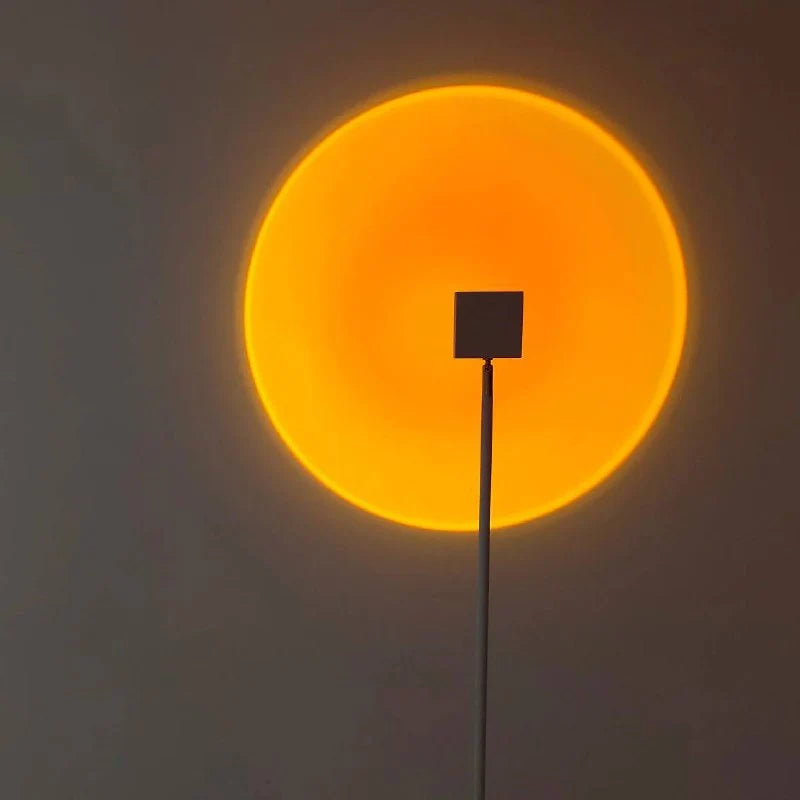 Floor Lamp LED Halo Projector 3 Color Temps