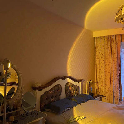 Floor Lamp LED Halo Projector 3 Color Temps