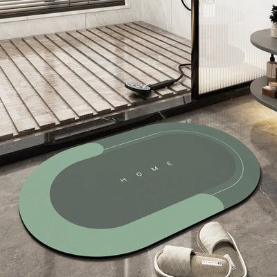 Floor Mat Super Absorbent & Quick-Drying Non-Slip Backing