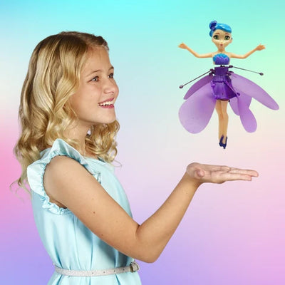 Flying Fairy Toy Motion-Sensor LED USB Rechargeable