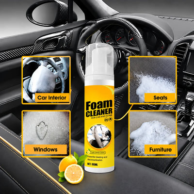 Foam Cleaner Spray Expanding Multi-Surface No-Rinse & Residue-Free
