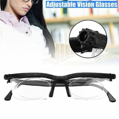 Focus Glasses Independent Lens Dials Lightweight Frame