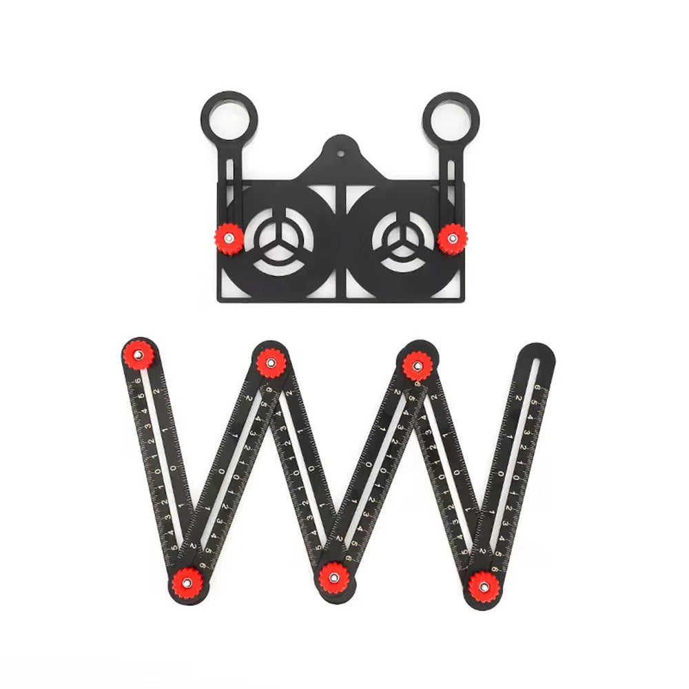 Folding Ruler Aluminum Alloy Locking Hinges