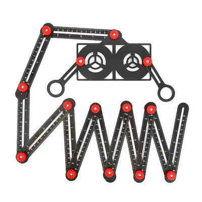 Folding Ruler Aluminum Alloy Locking Hinges
