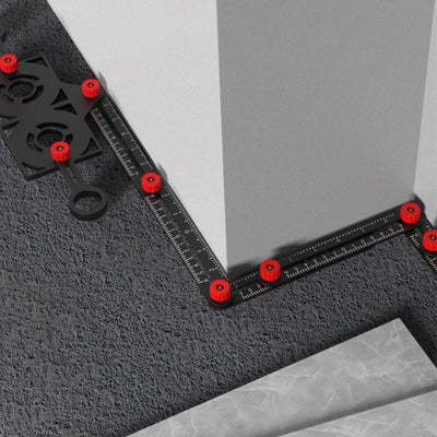 Folding Ruler Aluminum Alloy Locking Hinges