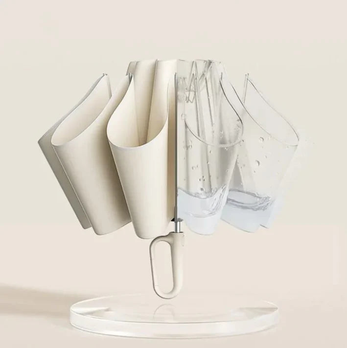 Folding Umbrella Automatic Open & Close Wind-Resistant Reflective Trim
