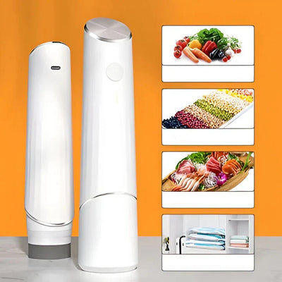 Food Vacuum Sealer Cordless Rechargeable One-Touch Operation