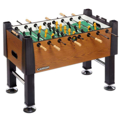 Foosball Table Reinforced Play Surface Chrome-Plated Rods Adjustable Feet