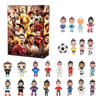 Football Advent Calendar 24 Daily Toy Surprises