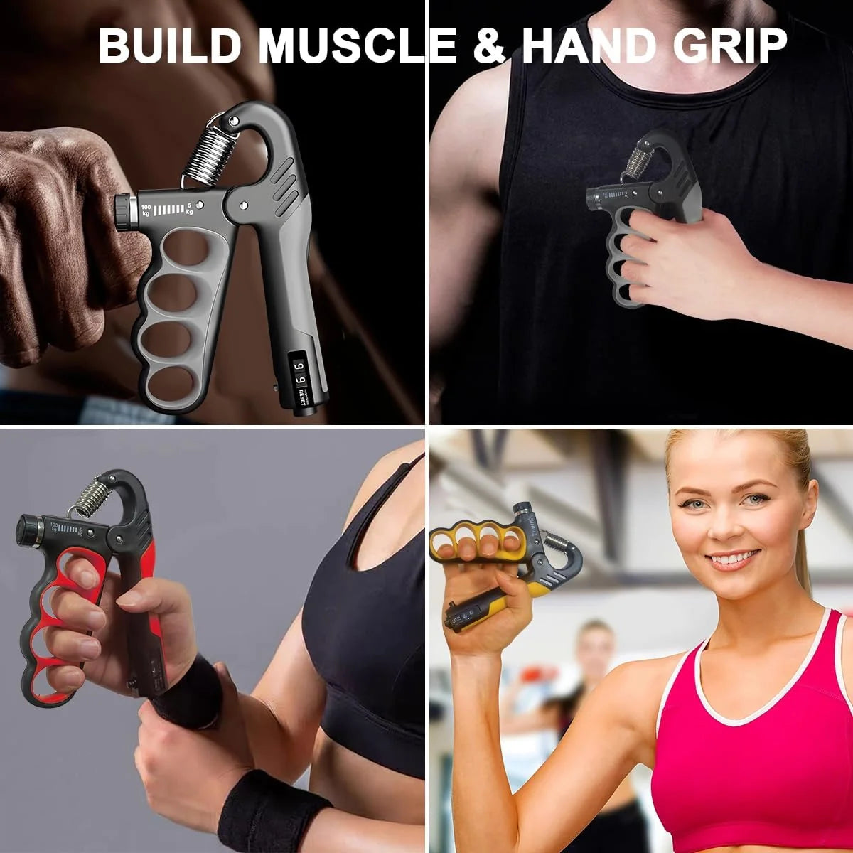 Forearm & Grip Trainer Adjustable 11 To 220 Lbs