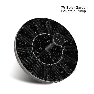 Fountain Pump Solar Powered Auto-Start Quiet
