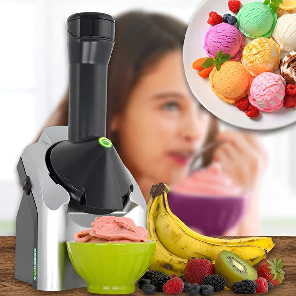 Frozen Dessert Maker Small-Batch Compact Dishwasher-Safe