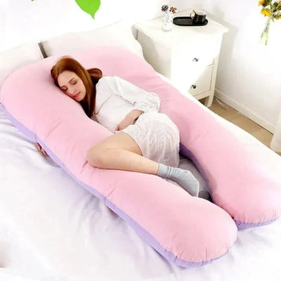 Full Body Pillow U-Shaped Adjustable Shredded Memory Foam