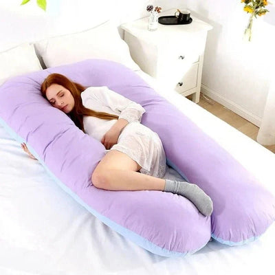 Full Body Pillow U-Shaped Adjustable Shredded Memory Foam