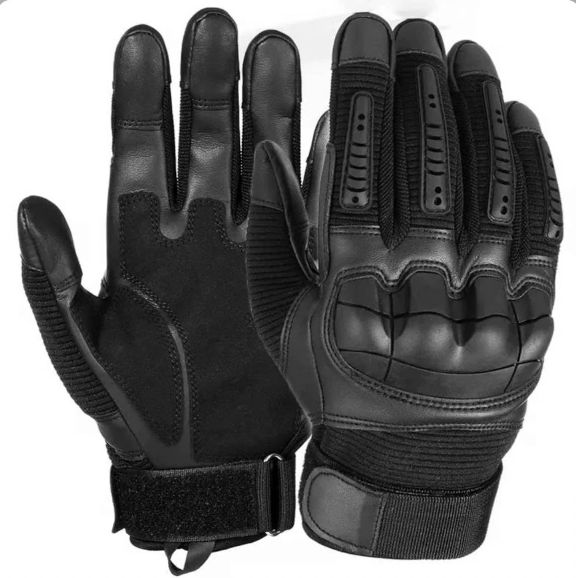 Full-Finger Gloves Kevlar Cut-Resistant TPR Knuckle Guard